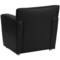 Emma and Oliver LeatherSoft Reception/Living Room Chair with Extended Panel Arms